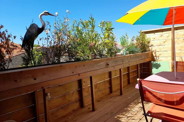 Location de vacances pour 2 personnes, avec Balcon à Saujon