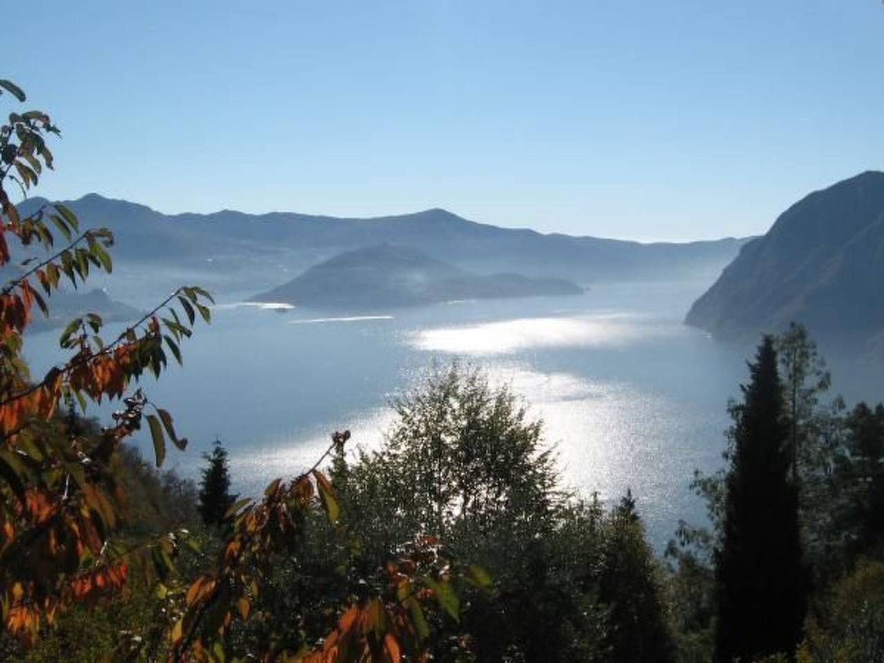 Niederwaldhaus in Solto Collina in Gemeinde Solto Collina, Iseosee