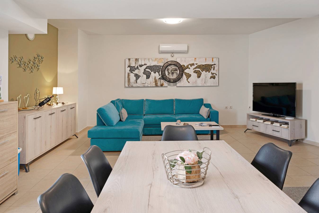 Geheel appartement, Appartement "Ms" met privé terras & Wi-Fi in Kos Stad, Kos