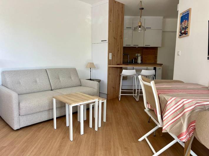 Gîte pour 4 personnes, avec piscine et terrasse dans Golf De La Nivelle - 4