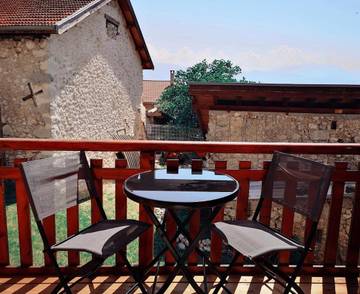 Gîte pour 2 personnes, avec balcon et vue à Claix
