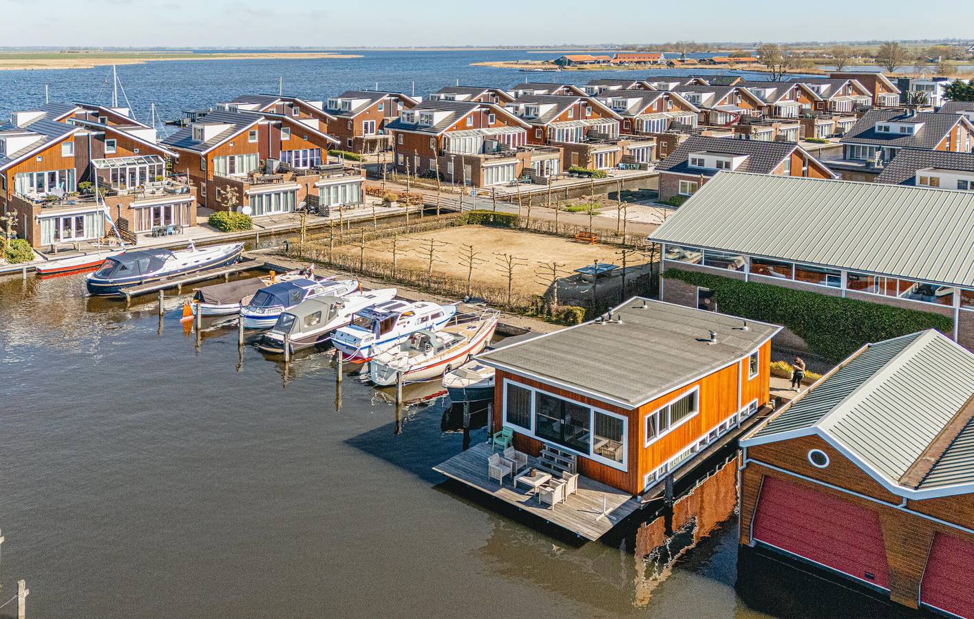 Hausboot für 6 Personen mit Terrasse in Uitgeest, Noord-Holland - Nordseeküste