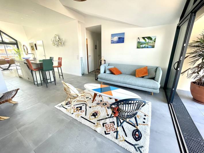 Appartement de vacances pour 6 personnes, avec balcon à Lacanau