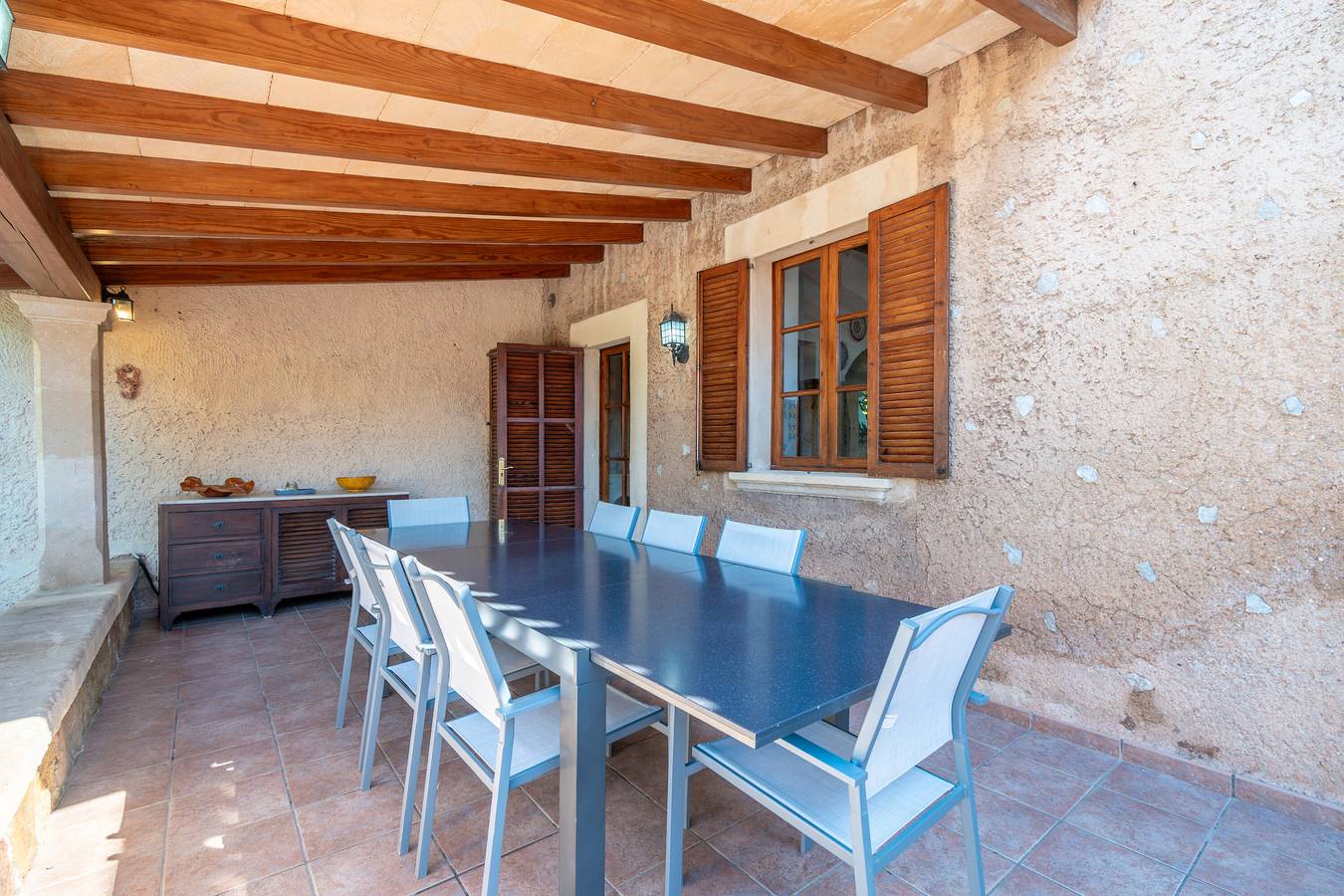 Villa for 10 personer med balkon in Sa Indioteria, Palma de Mallorca