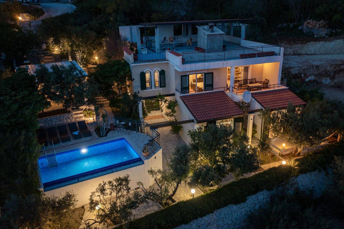Ferienhaus für 12 Personen in Lokva Rogoznica, Dalmatien (Mitteldalmatien) in Lokva Rogoznica, Split-Dalmatien