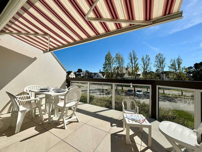 Gîte pour 4 personnes, avec Balcon à Carnac