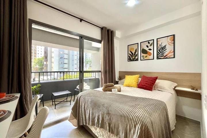 Casas e apartamentos de temporada para 2 pessoas, com vista e terraço em Jabaquara