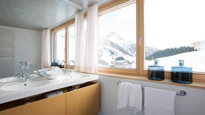 Ferienwohnung für 2 Personen, mit Balkon und Sauna in Warth - 4