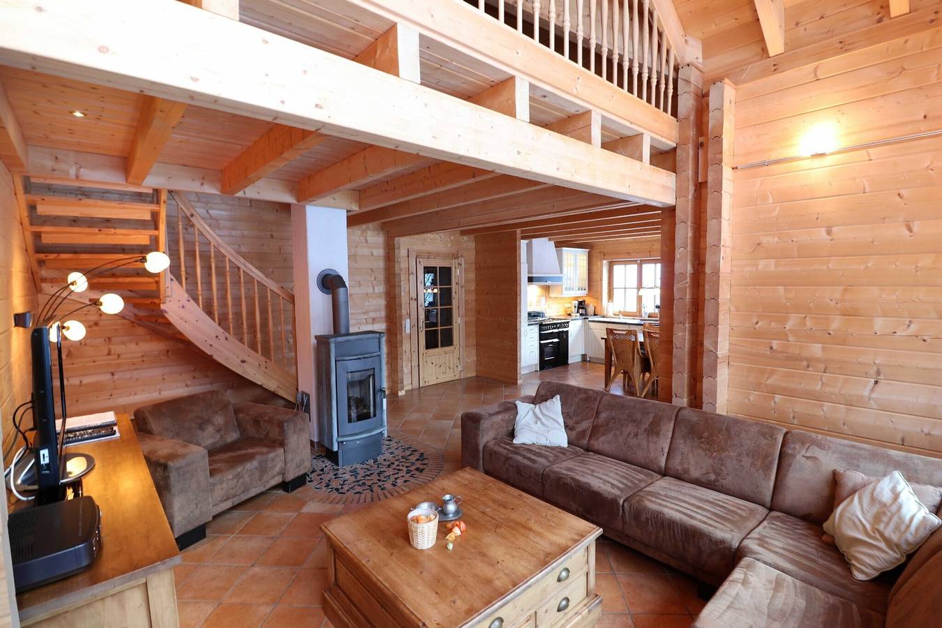 Luxus Blockhaus - Sonnenhang Lodge A in Willingen, die Mittelgebirge