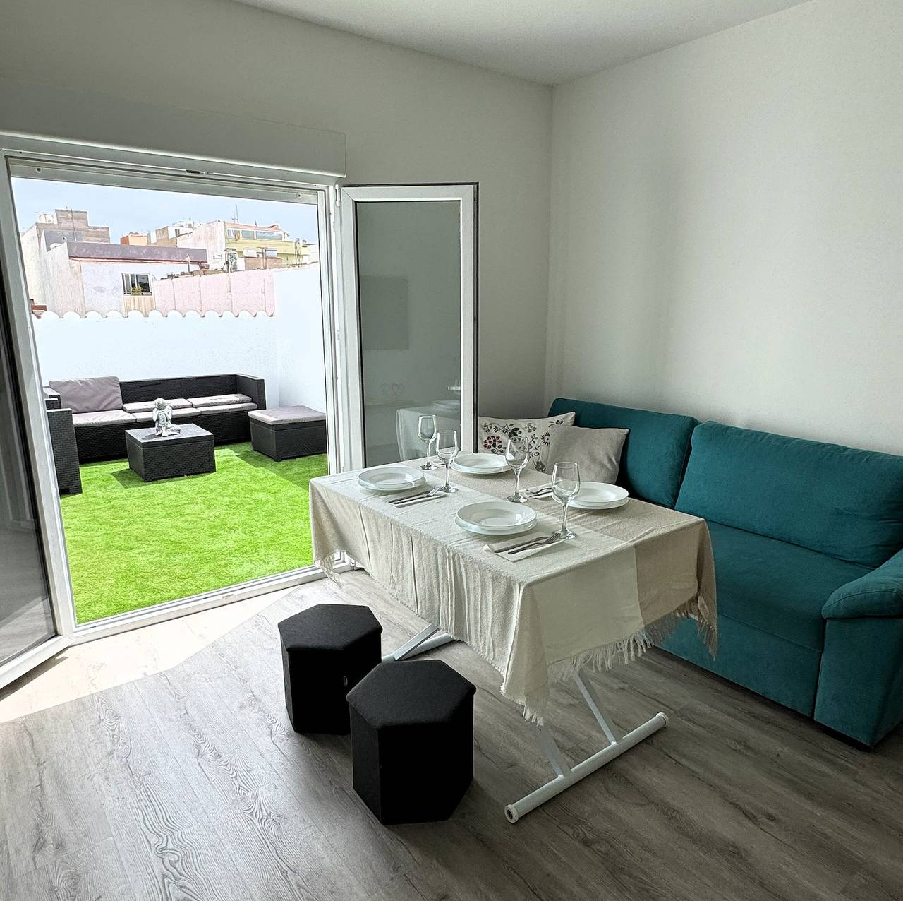 Ferienhaus 'Us' mit Privater Terrasse und Wlan in Arinaga, Agüimes