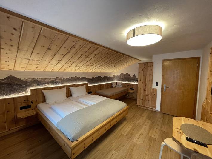 Ferienwohnung für 5 Personen, mit Balkon und Garten sowie Ausblick im Lechtal - 4