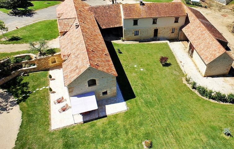 Location de vacances pour 6 personnes, avec Terrasse à Saint-André-d'Allas - 3