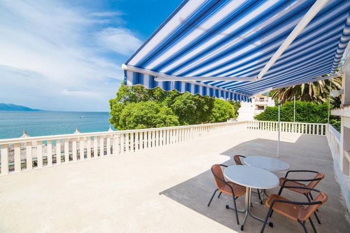 Apartament wakacyjny dla 4 osób, z Balkon/ taras w Gradac