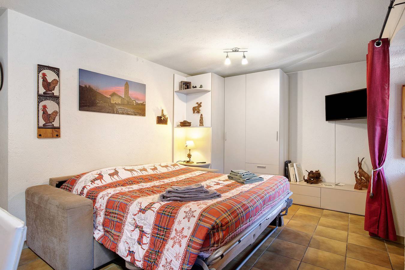 Ganzes Studio, Studio 'Landa' mit Balkon und Wi-Fi in Gressan, Comune di Gressan