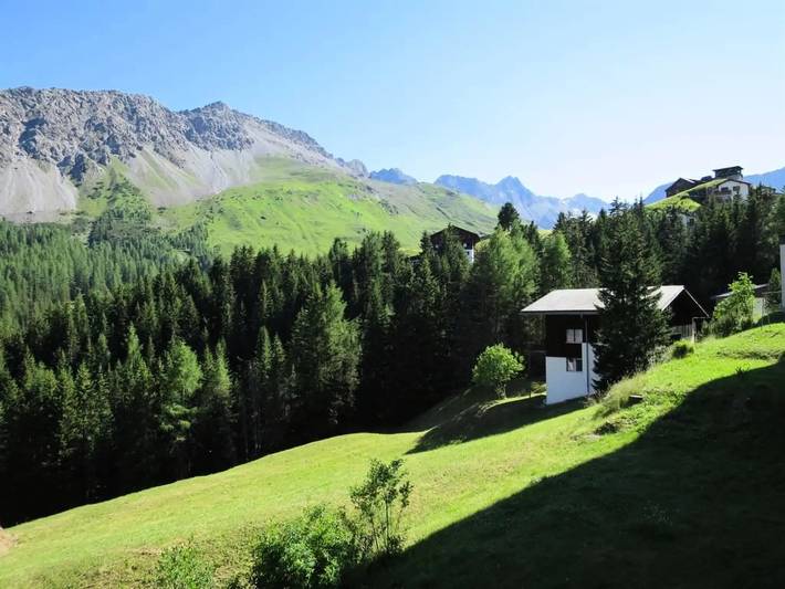 Ferienwohnung für 2 Personen, mit Balkon, mit Haustier in Arosa - 3