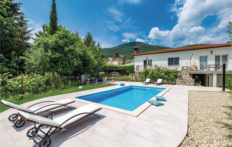 Ferienhaus für 4 Personen, mit Terrasse und Ausblick in Kvarner Bucht - 2