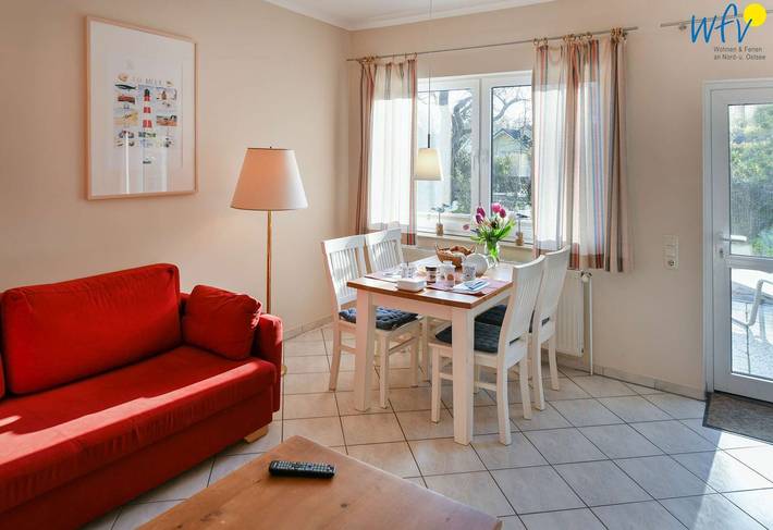 Ferienwohnung für 2 Personen, mit Garten und Terrasse in Göhren