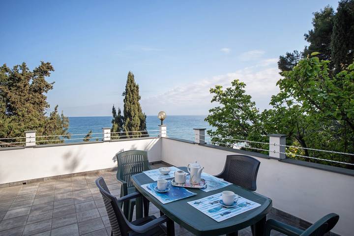 Ferienwohnung für 4 Personen, mit Balkon in San Lorenzo al Mare