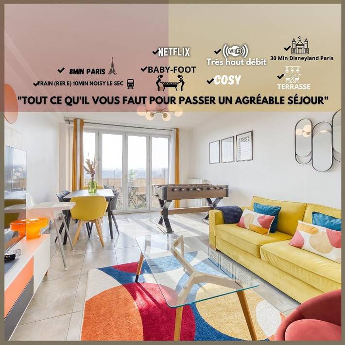Apartamento de vacaciones para 7 personas, con balcón y vistas - 1