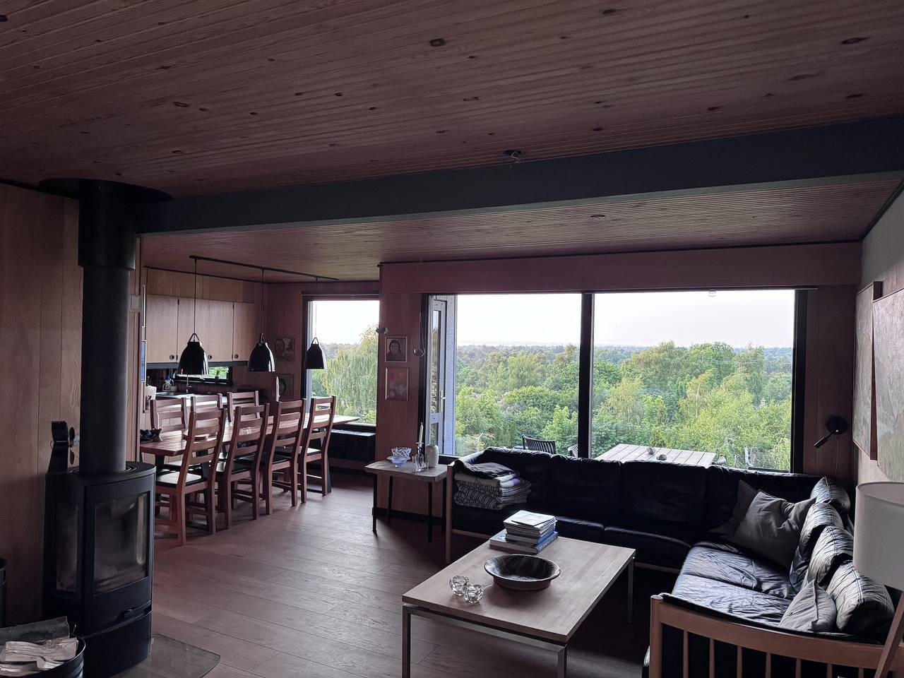 Traumblick und Ruhe im gemütlichen Ferienhaus in Høve Strand, Asnæs