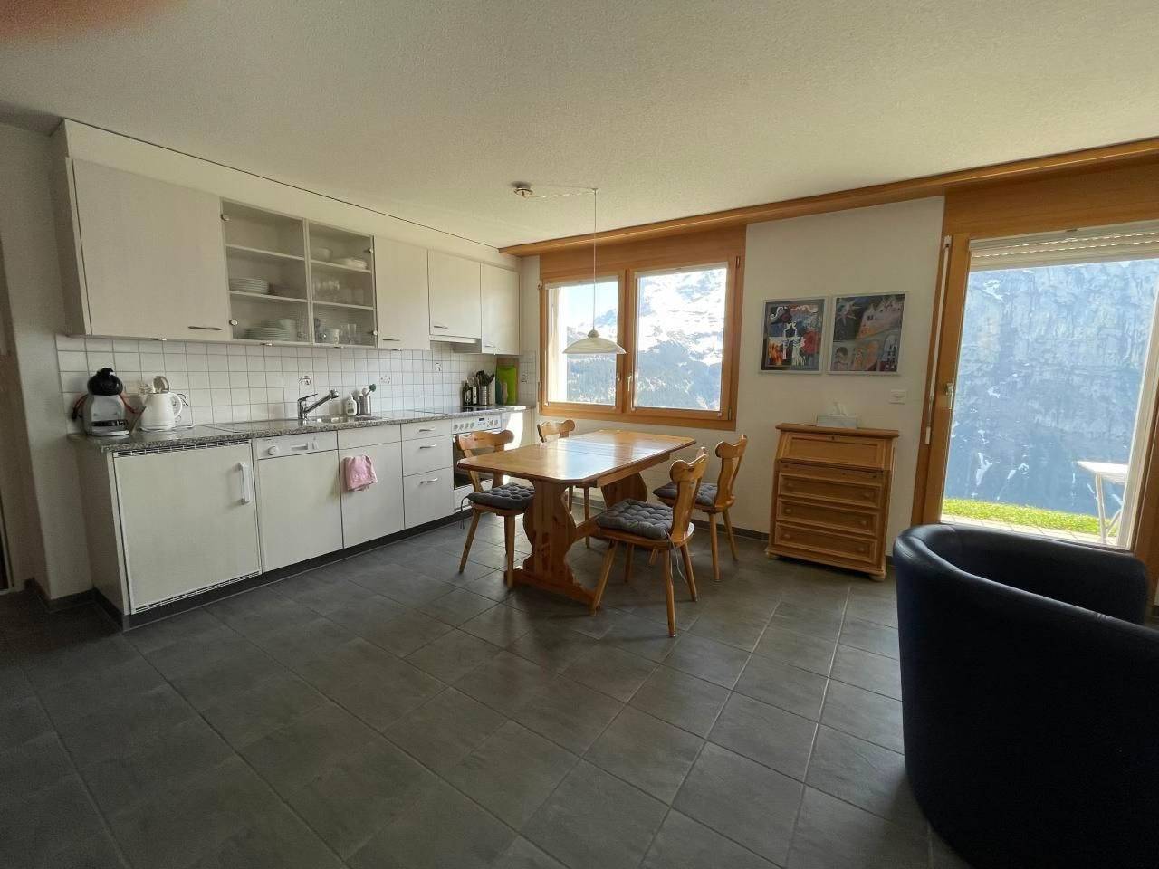 Ferienhaus für 4 Personen mit Terrasse in Lauterbrunnen, Grindelwald und Umgebung