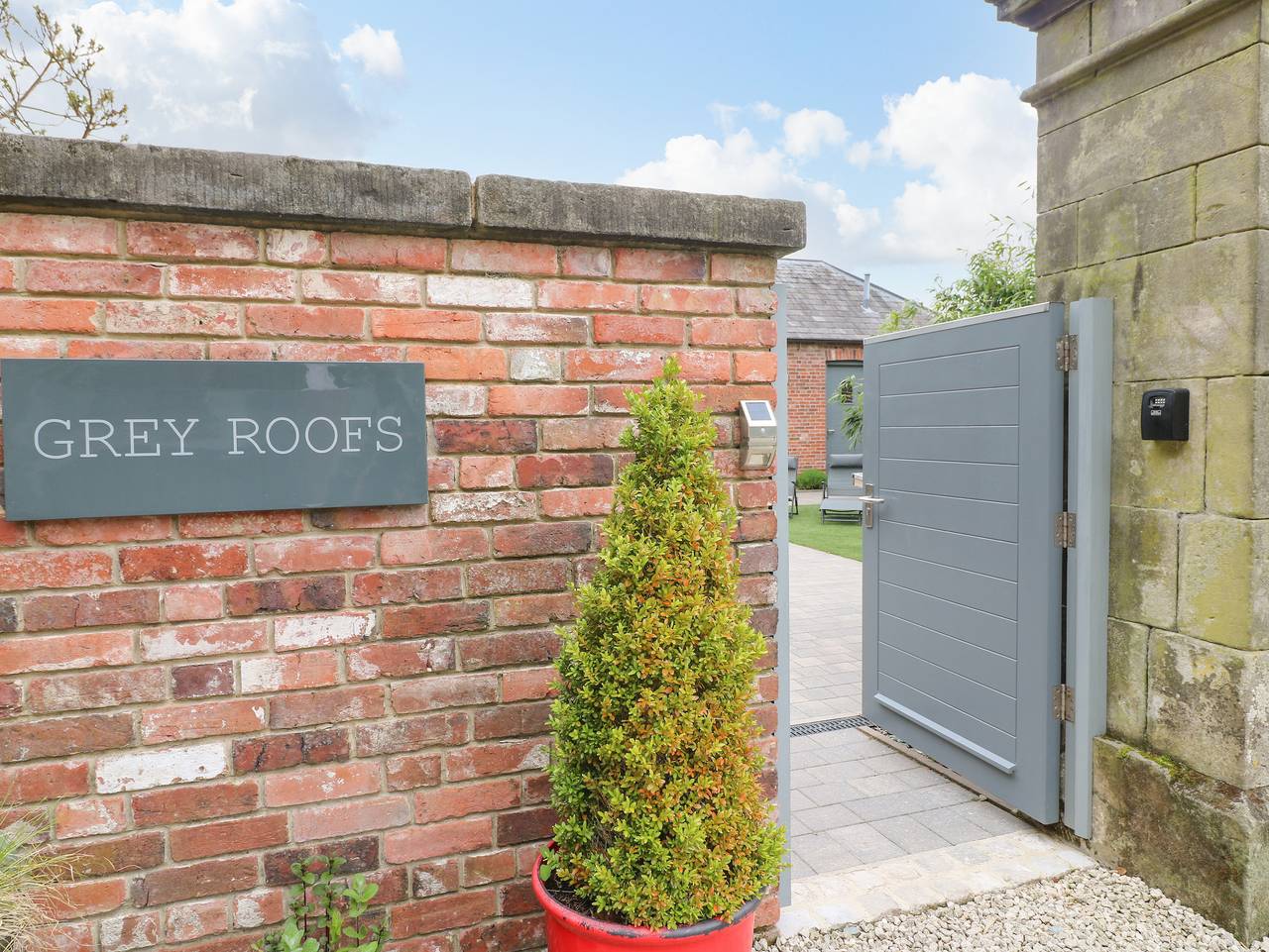 Grey Roofs in Alton Towers, Staffordshire