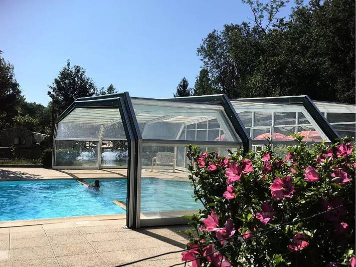 Camping für 6 Personen, mit Terrasse und Pool, mit Haustier in Französische Alpen - 3