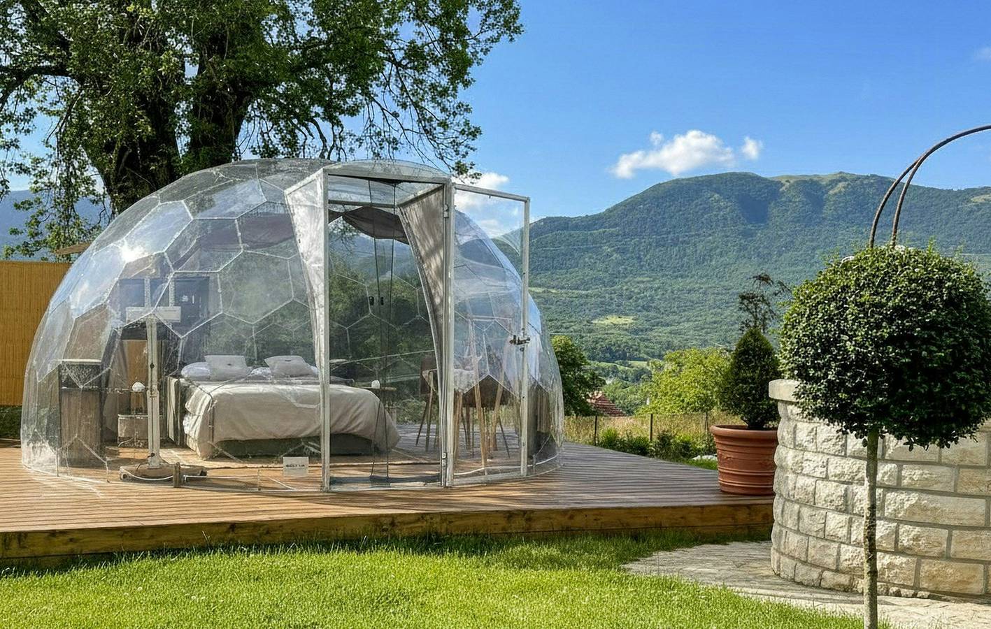 Villa avec piscine, spa dans un cadre verdoyant et dôme étoilé in Santa Maria del Molise, Province d'Isernia