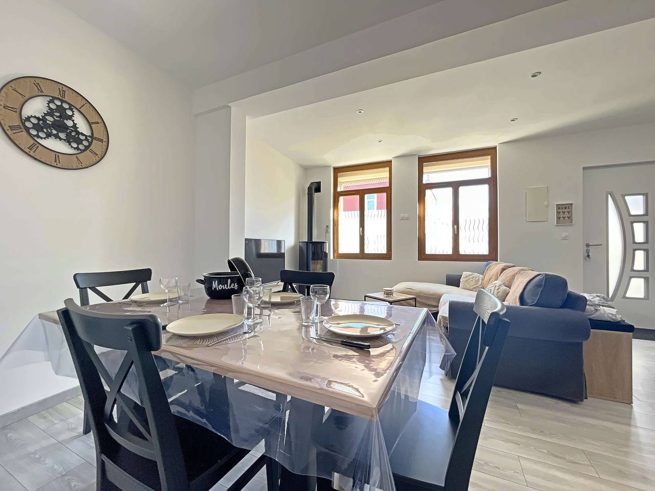 Casa entre ciudad y playa con patio y jardín in Berck, Montreuil und Umgebung