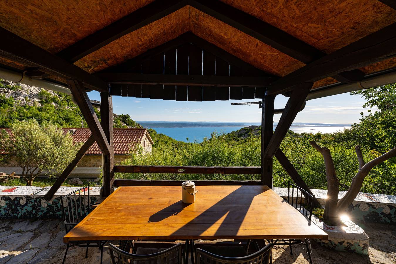 Sea view stone house Dobroselo in Starigrad, Zadar