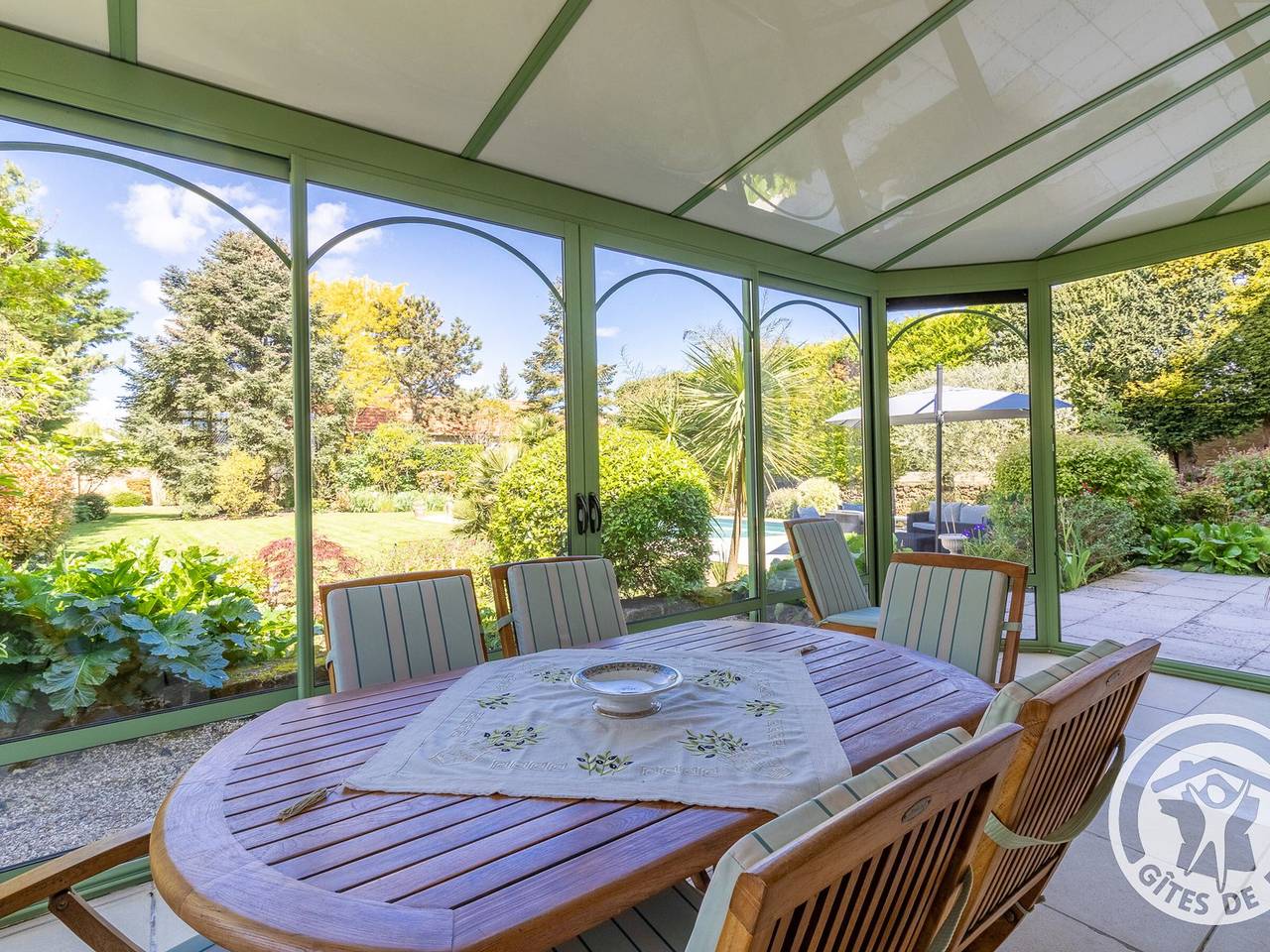 Charmantes Gästezimmer mit Pool, Gartenblick und Frühstück in der Weinregion von Doué-en-Anjou in Saint-Georges-sur-Layon, Loire-Tal