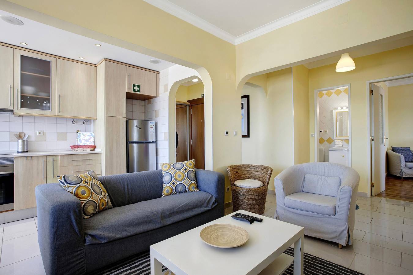 Entire apartment, Santa Isabel Apartment with A/C, Wi-Fi, Terrace and Balcony in Portimão, Faro District
