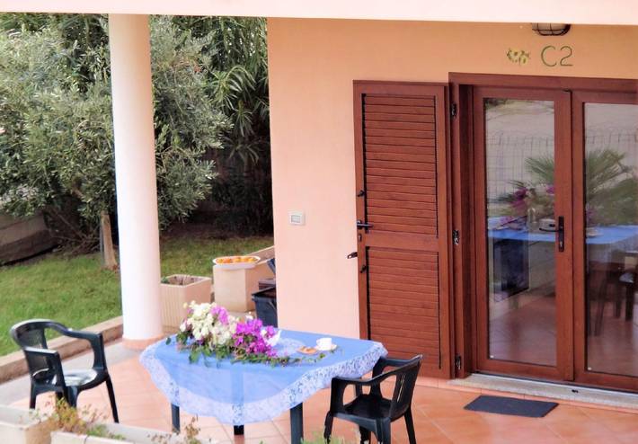 Apartamento para 10 personas, con jardín en Valledoria