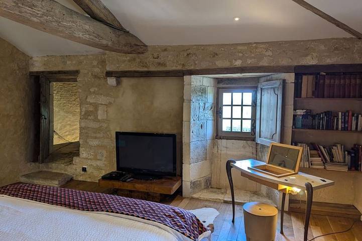 Gîte pour 2 personnes, avec jardin à Beaulieu-sur-Sonnette - 4