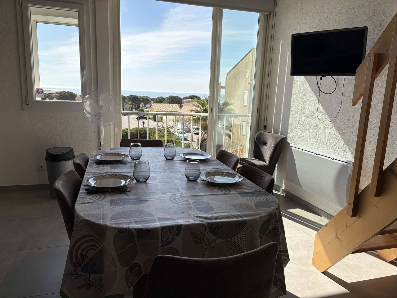 Appartement entier, Studio mezzanine vue mer - 4 pers. in Saint Pierre la Mer, Fleury