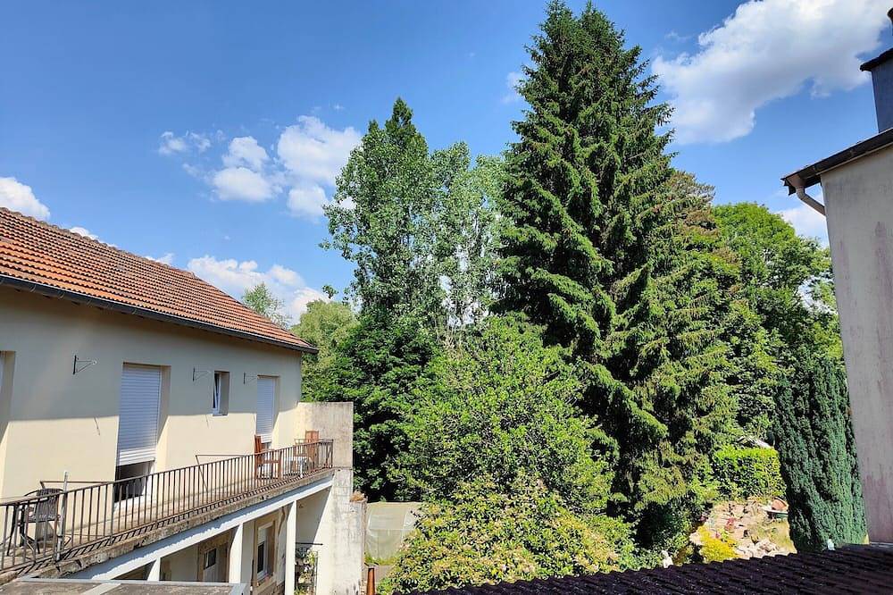 Entire apartment, “Domaine du Chêne” Room with Shared Terrace, Balcony & Wi-Fi in La Vôge-les-Bains, Épinal region