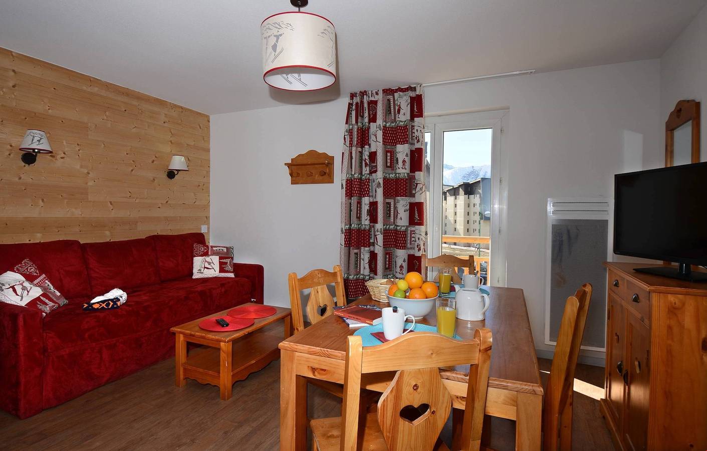 Estudio entero, Residence Odalys l'Ours Blanc at Les Deux Alpes in Vénosc, Les Deux Alpes