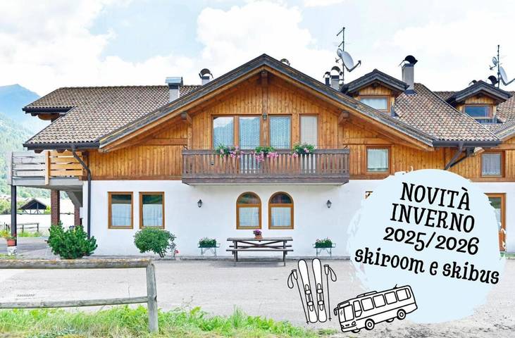 Agriturismo per 5 persone, con Balcone e Terrazza nonché Giardino e Panorama in Val di Sole