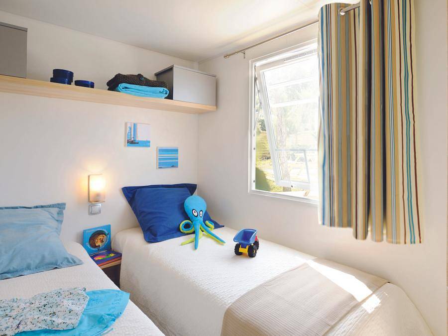 Tour Opérateurs et particuliers sur Camping Le Suroit - Stacaravan 6 personen - Stacaravan Confort Plus Tv Lv - 3 slaapkamers - 6 slaapplaatsen in Le Bois-Plage-en-Ré, Ile de Re