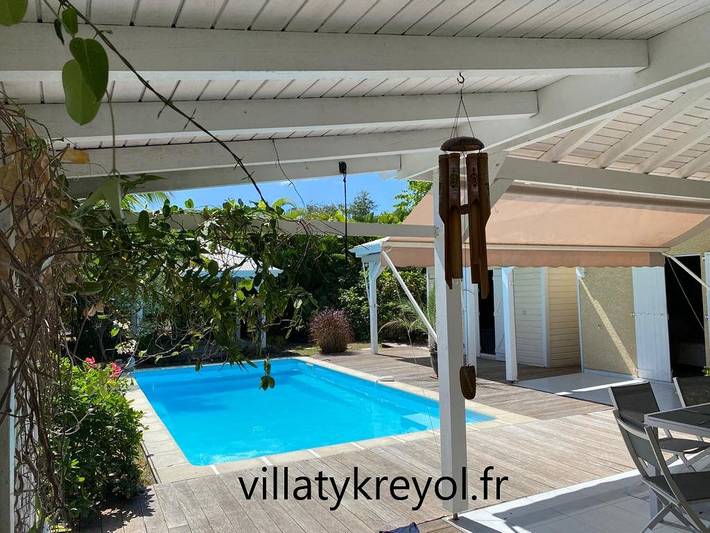 Villa pour 6 personnes, avec jardin ainsi que terrasse et piscine en Guadeloupe - 2