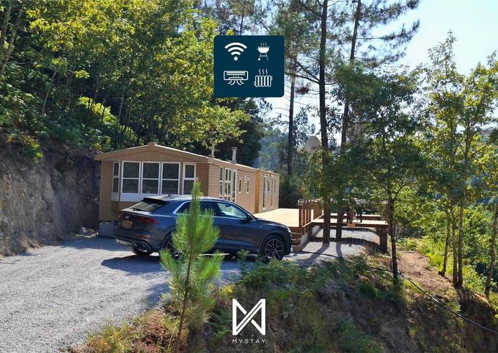 Casa de férias para 4 pessoas, com varanda em Cinfães