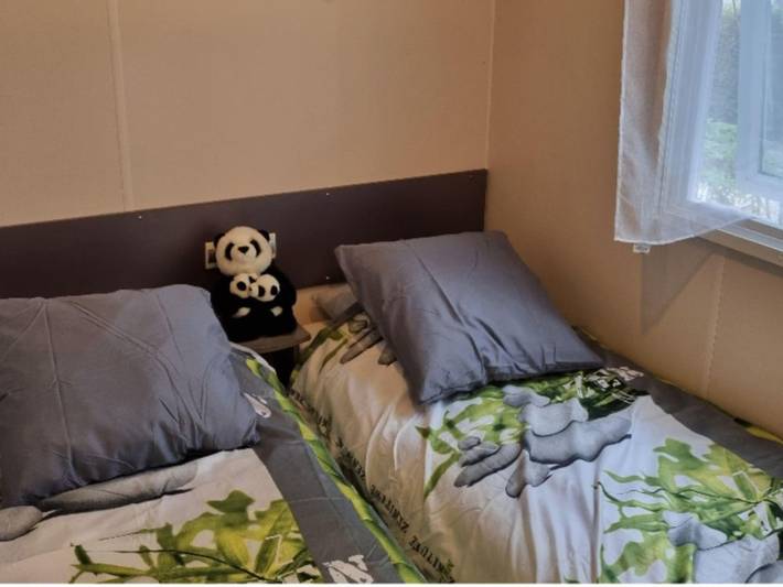 Mobil home pour 6 personnes, avec terrasse, animaux acceptés à Nibelle - 4