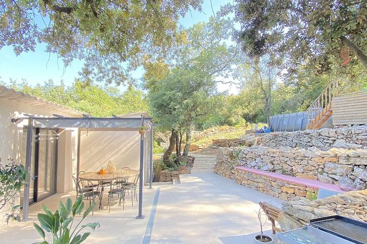 Maison de vacances pour 7 personnes, avec jardin et balcon à Cuers