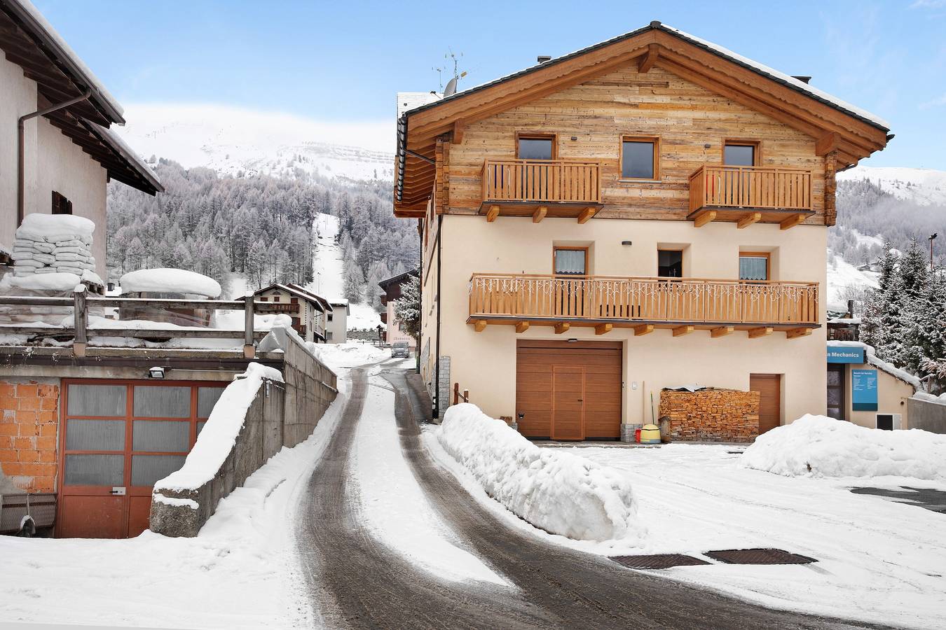 Ganze Wohnung, Ferienwohnung "Casa Nicoletta estate" nahe den Skiliften mit Bergblick in Livigno (Stadt), Livigno