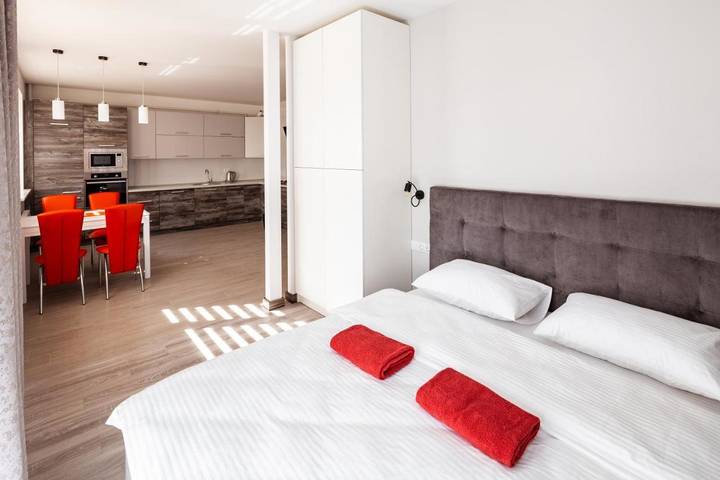 Appartement de vacances pour 3 personnes, avec balcon