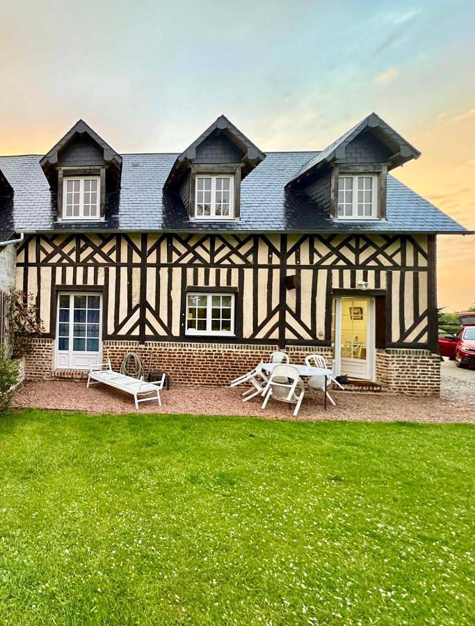 Gîte pour 5 personnes, avec vue et jardin, animaux acceptés à Manerbe - 2