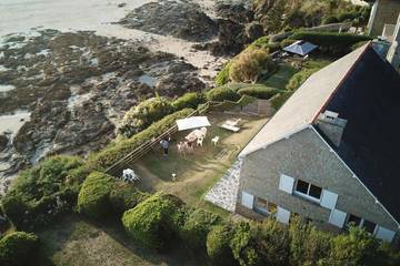 Cottage pour 7 personnes, avec jardin et vue dans Plage De L Islet