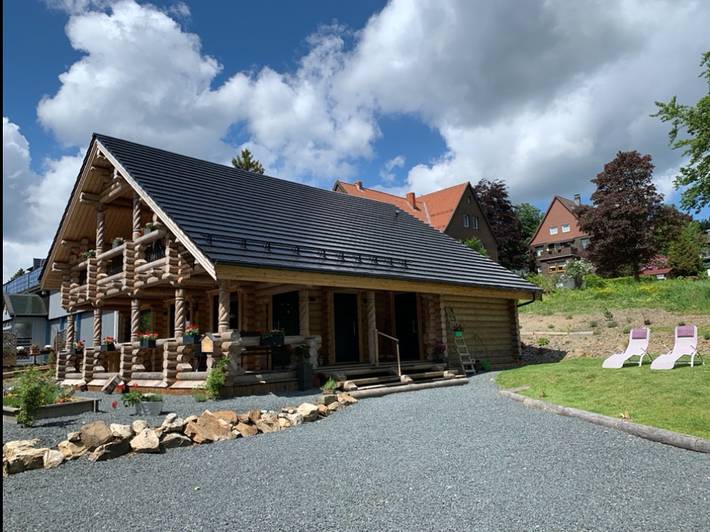 Hütte für 4 Personen, mit Balkon und Garten in Goslar
