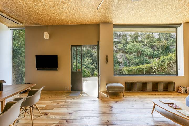 Hel lejlighed, Espai Temps - Art Home: Loft luminoso con terraza y arte en el Ampurdán in Terrades (Catalonia), Upper Empordà