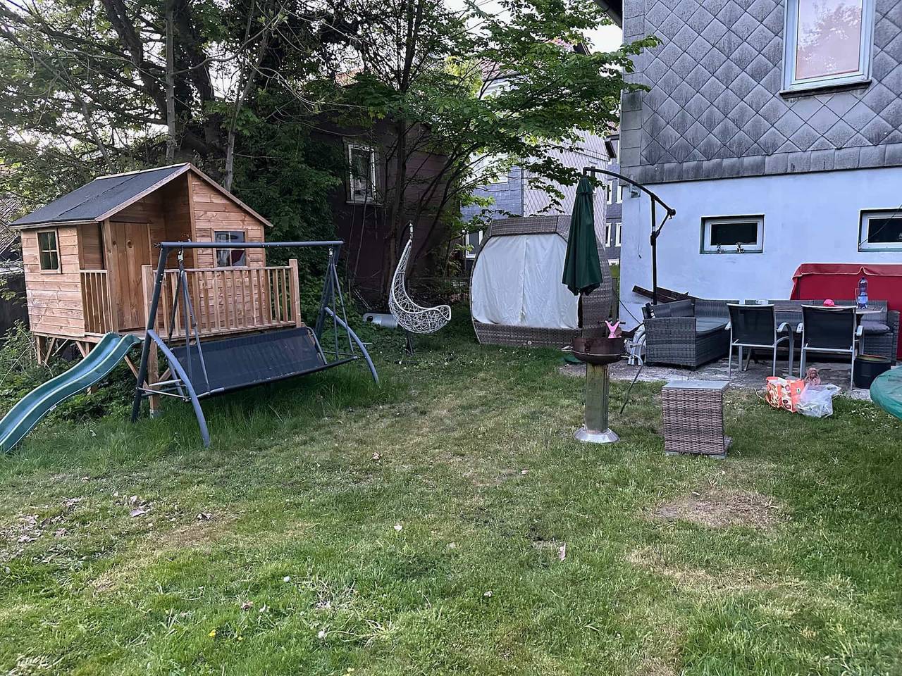 Apartamento inteiro, Apartamento "Silbergarten" com Wi-Fi in Clausthal-Zellerfeld, Harzvorland